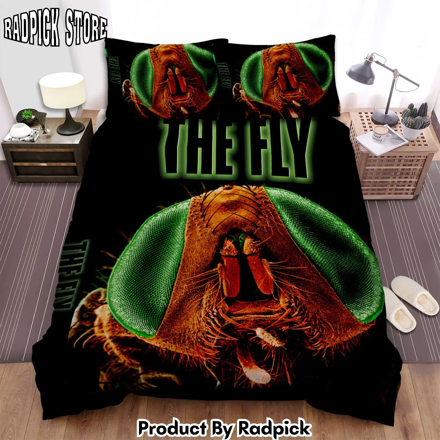 Radpick the fly be very afraid bed sheets spread comforter duvet cover bedding sets rp3271268